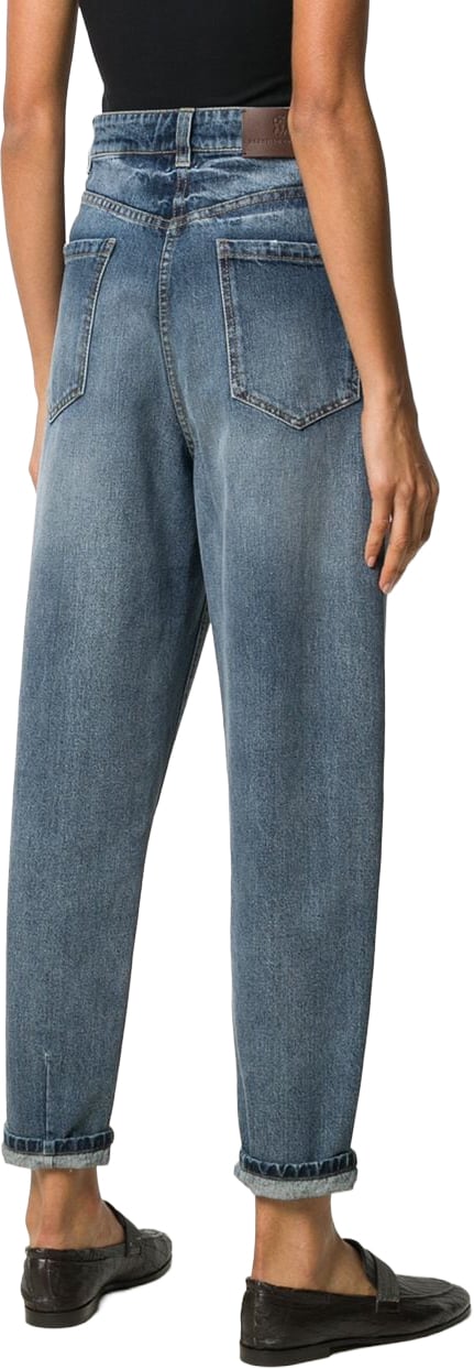 Brunello Cucinelli Jeans Blu Blauw