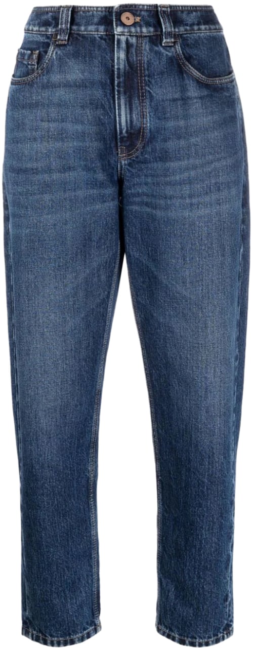 Brunello Cucinelli pantalone denim divers Divers