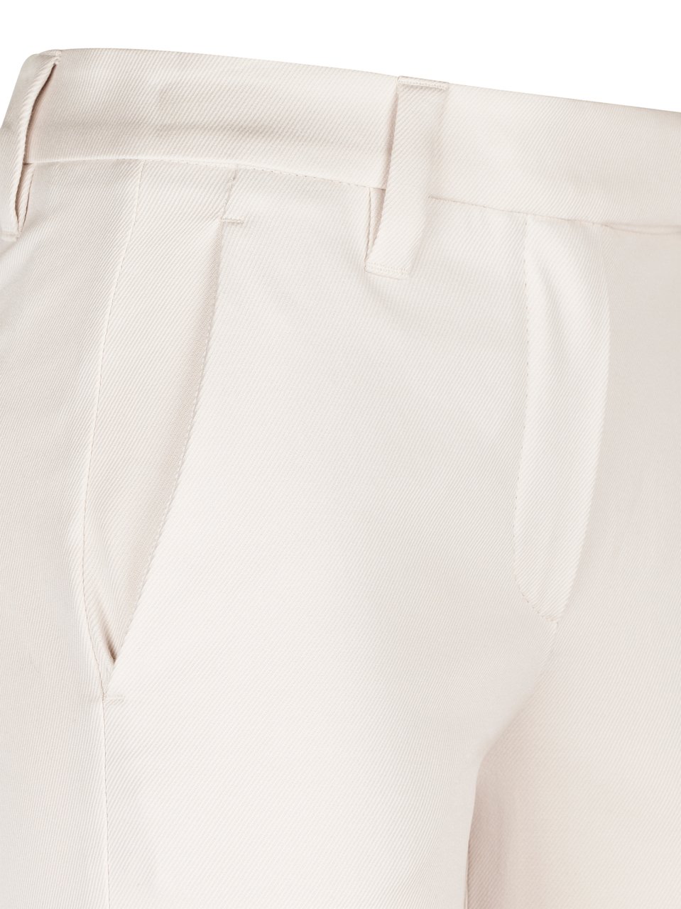 Brunello Cucinelli Cropped Tailored Trousers with Minimalist Design Wit