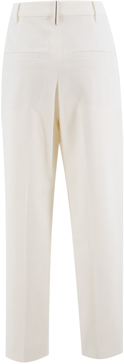 Brunello Cucinelli Long trousers Wit