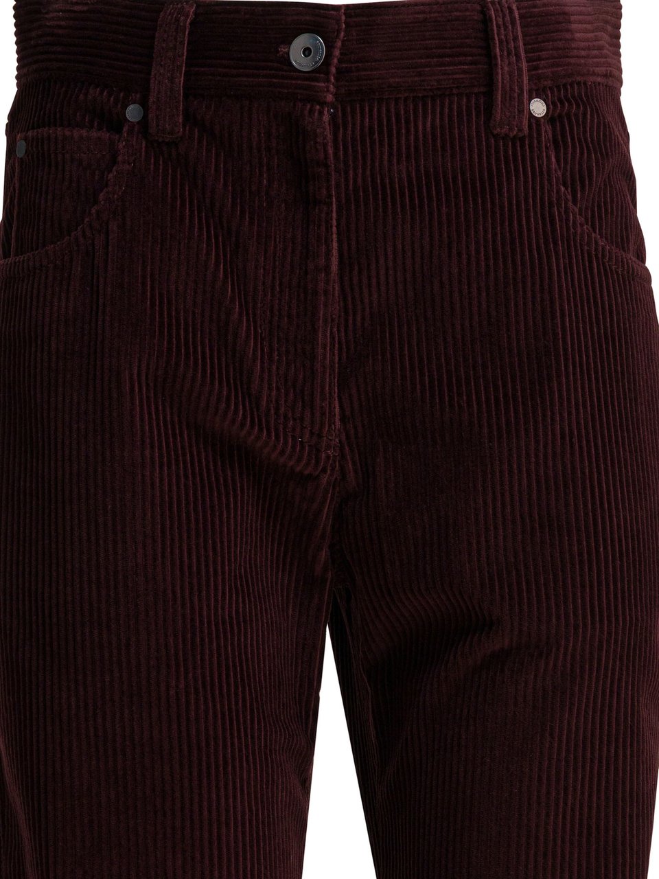Brunello Cucinelli Five-pocket corduroy pants Rood