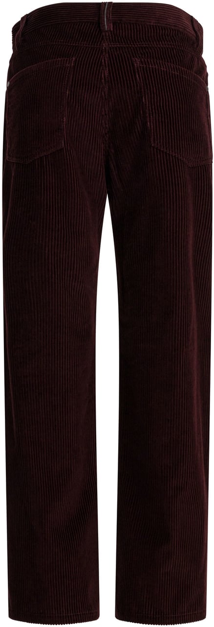 Brunello Cucinelli Five-pocket corduroy pants Rood