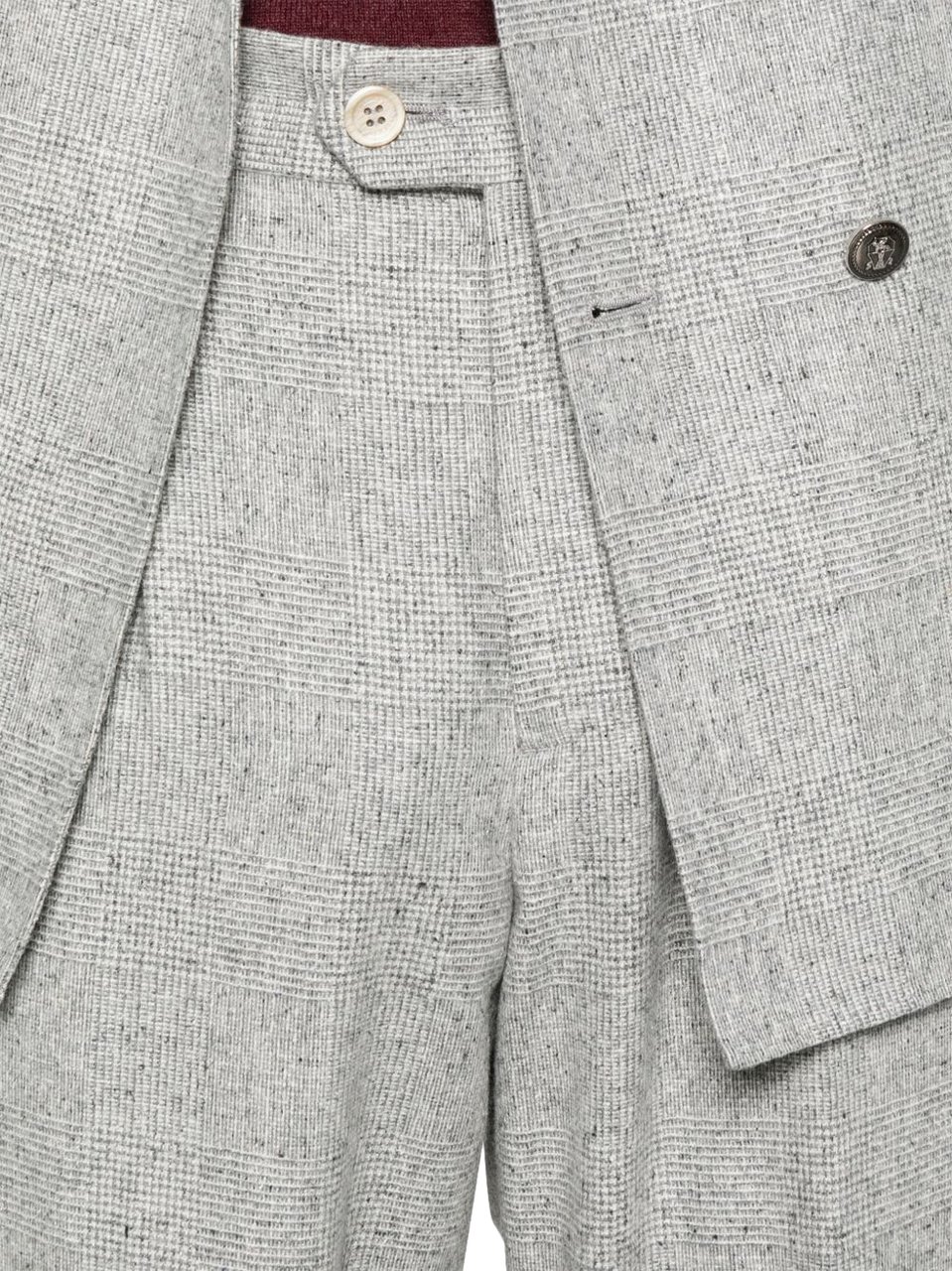 Brunello Cucinelli Suit Light Grey Grijs