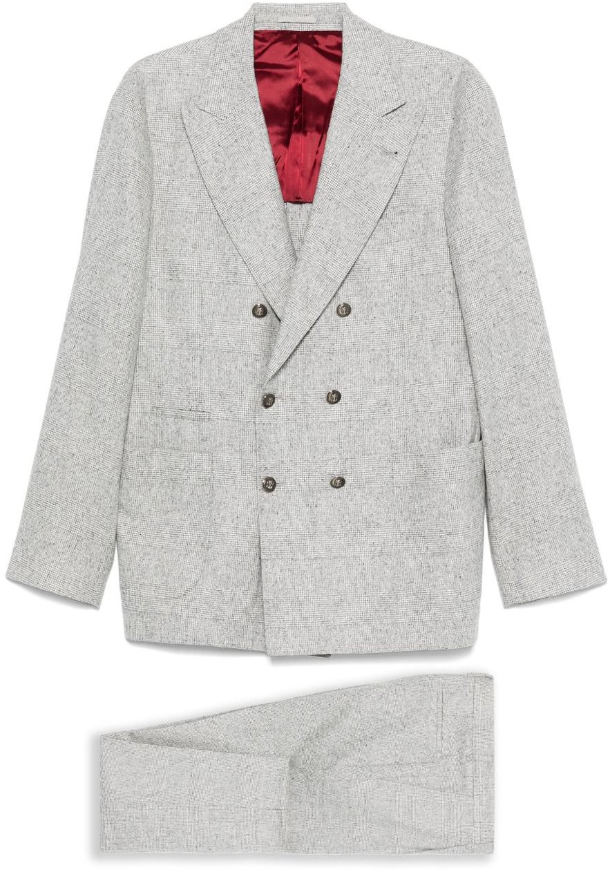 Brunello Cucinelli Dresses Grey Grijs