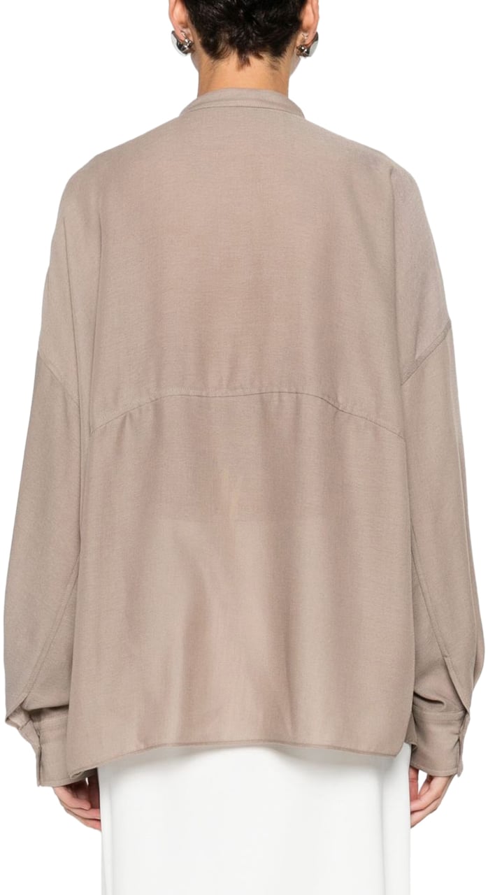 Brunello Cucinelli Shirts Camel Beige