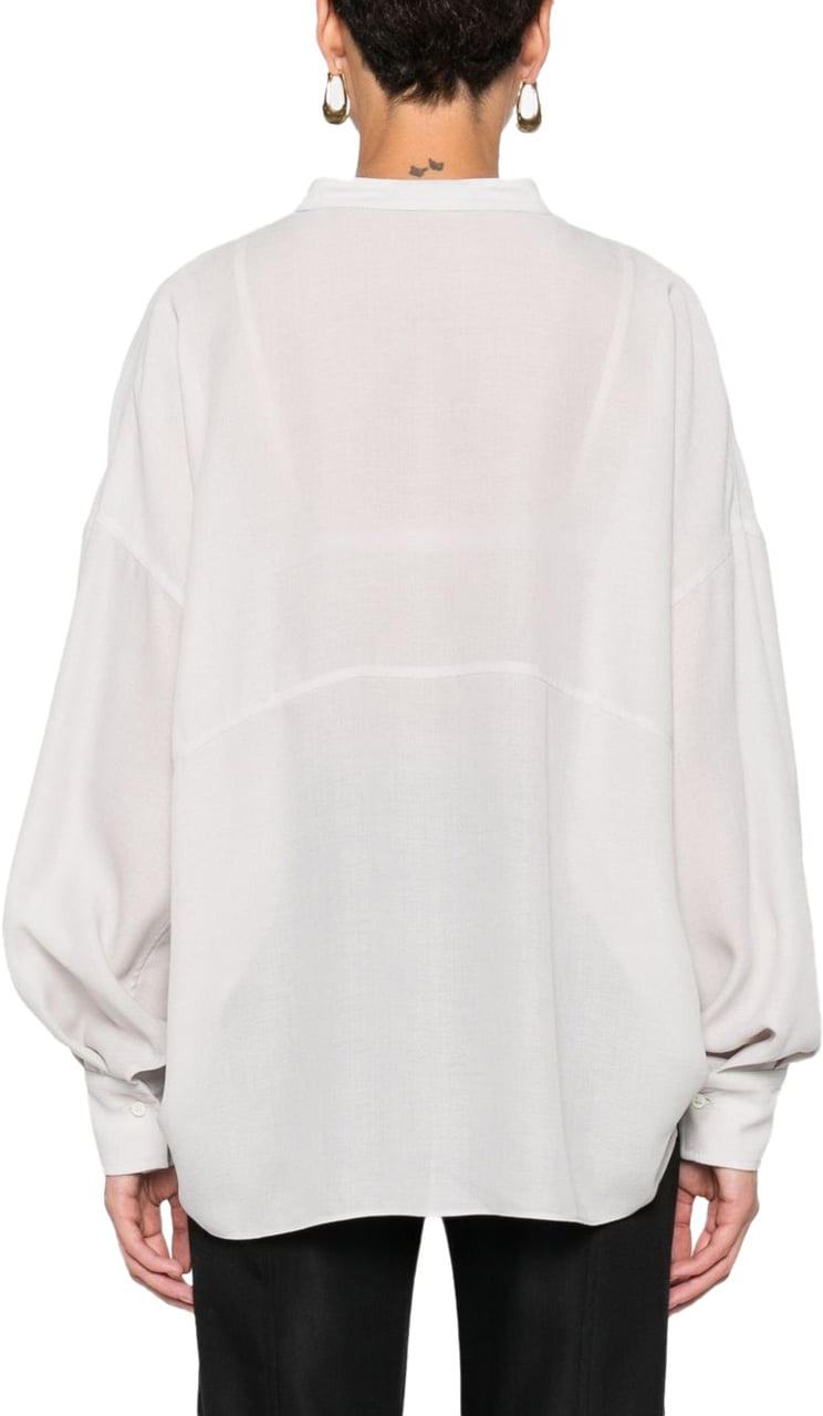 Brunello Cucinelli Shirts Light Grey Grijs