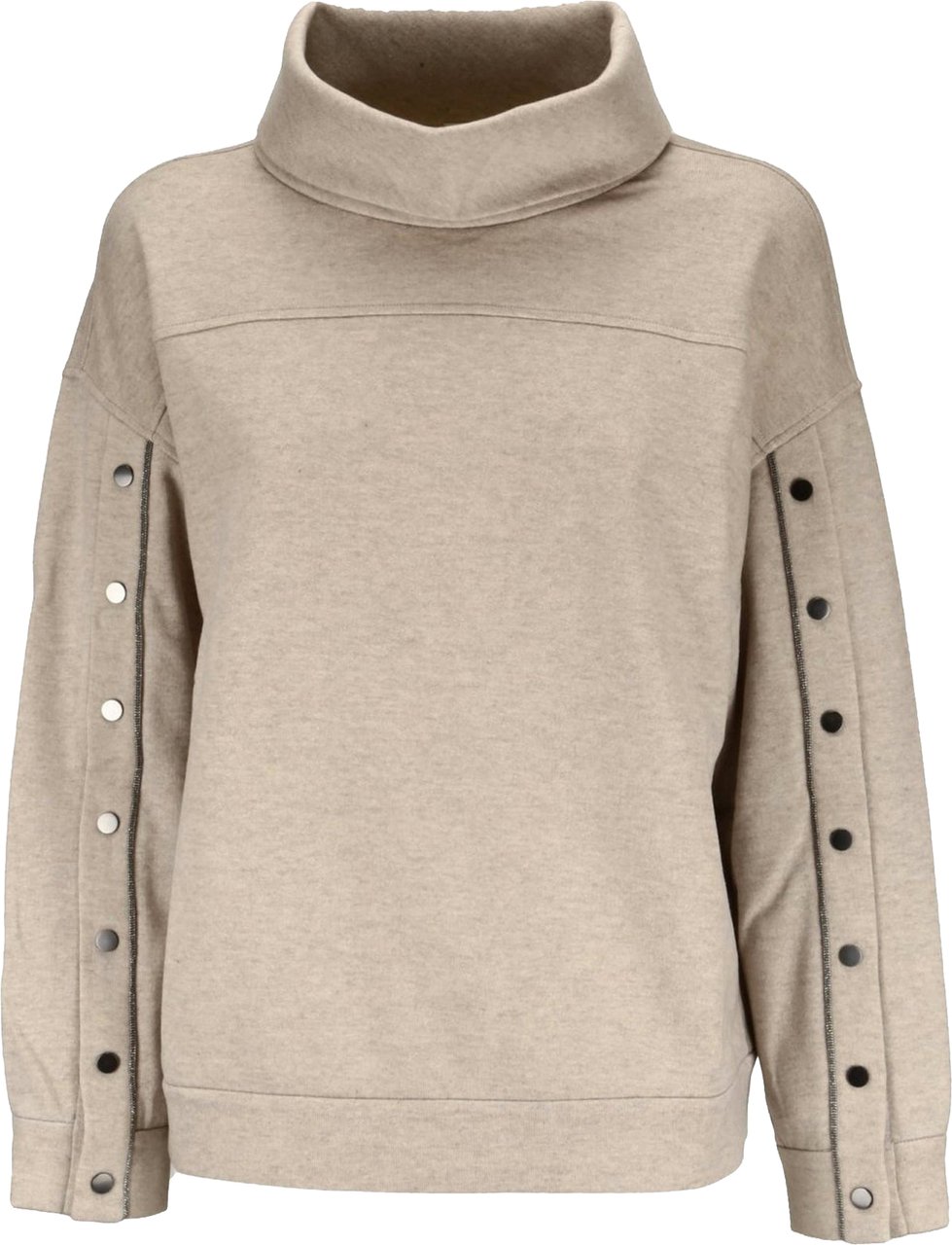 Brunello Cucinelli Cashmere Sweater Beige
