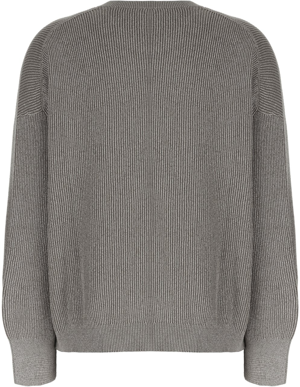 Brunello Cucinelli Brunello Cucinelli Grey cotton blend sweater Grijs
