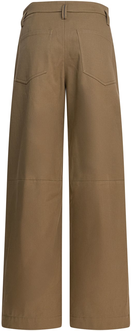 Brunello Cucinelli Denim "Baggy" Pants Bruin