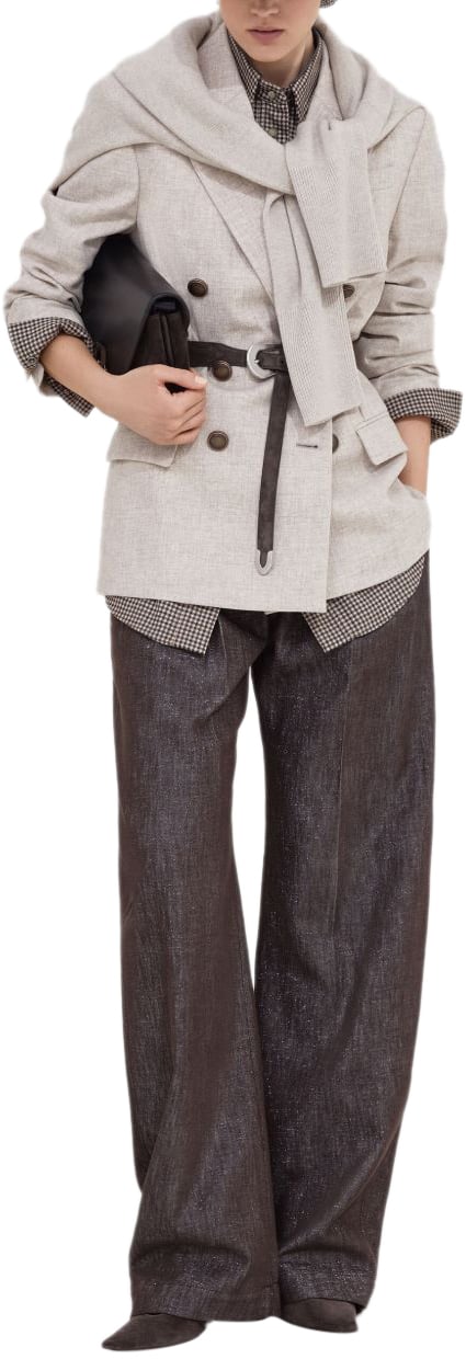 Brunello Cucinelli Shirts Brown Bruin