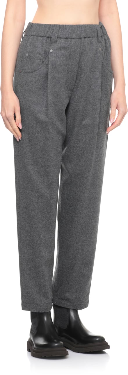 Brunello Cucinelli Trousers Grey Grijs