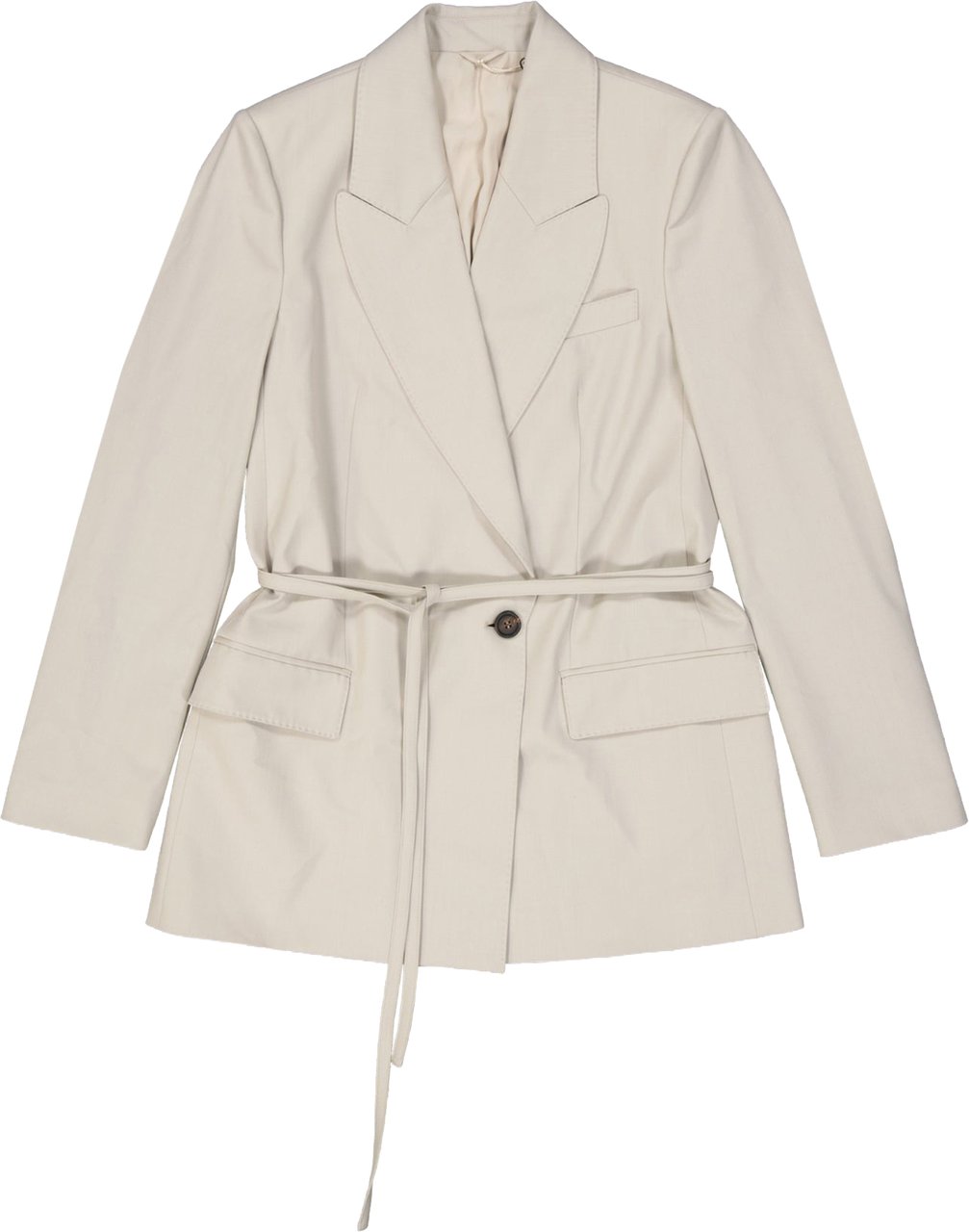 Brunello Cucinelli Brunello Cucinelli Wool Jacket Beige