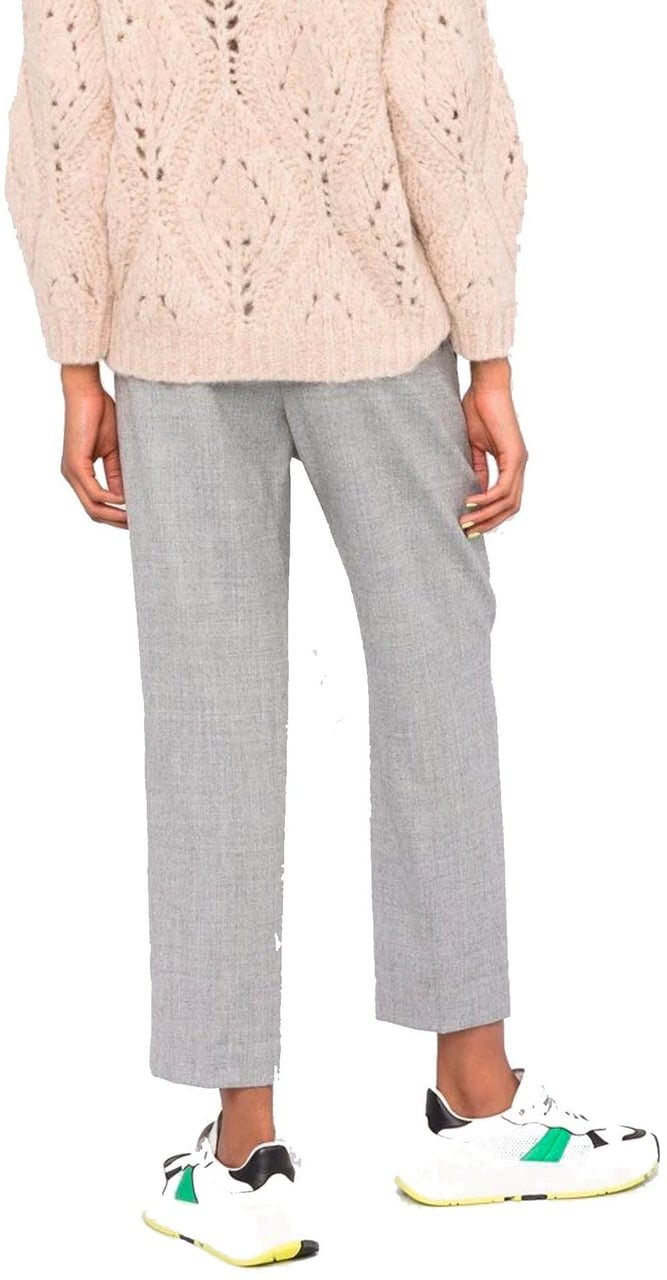 Brunello Cucinelli Brunello Cucinelli Cropped Pants Grijs