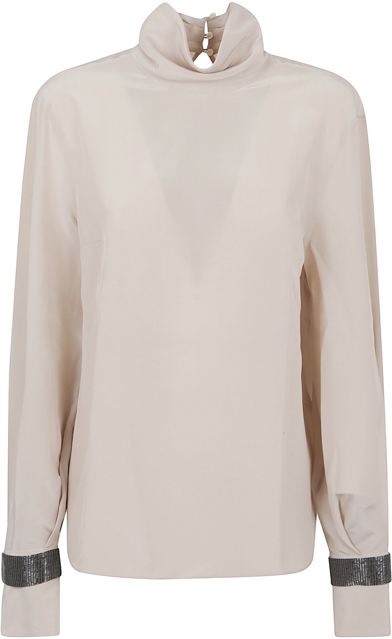 Brunello Cucinelli BRUNELLO CUCINELLI BLOUSE Beige