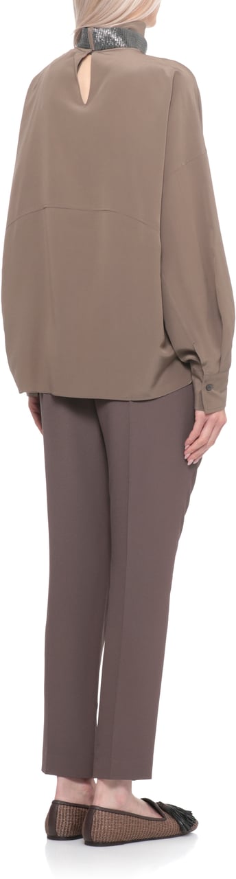 Brunello Cucinelli Shirts Brown Bruin
