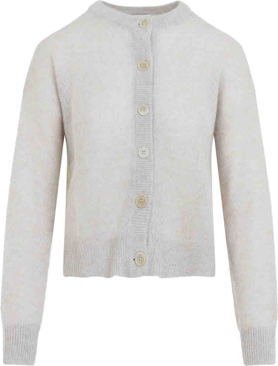 Brunello Cucinelli Shimmer Knit Cardigan Divers