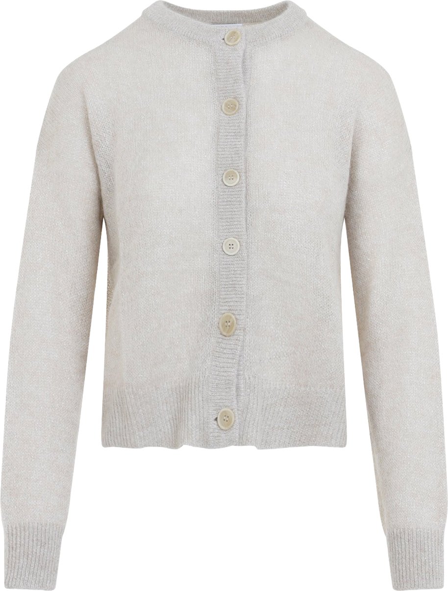 Brunello Cucinelli Shimmer Knit Cardigan Divers