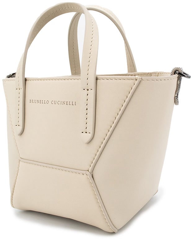 Brunello Cucinelli Leather bag Beige