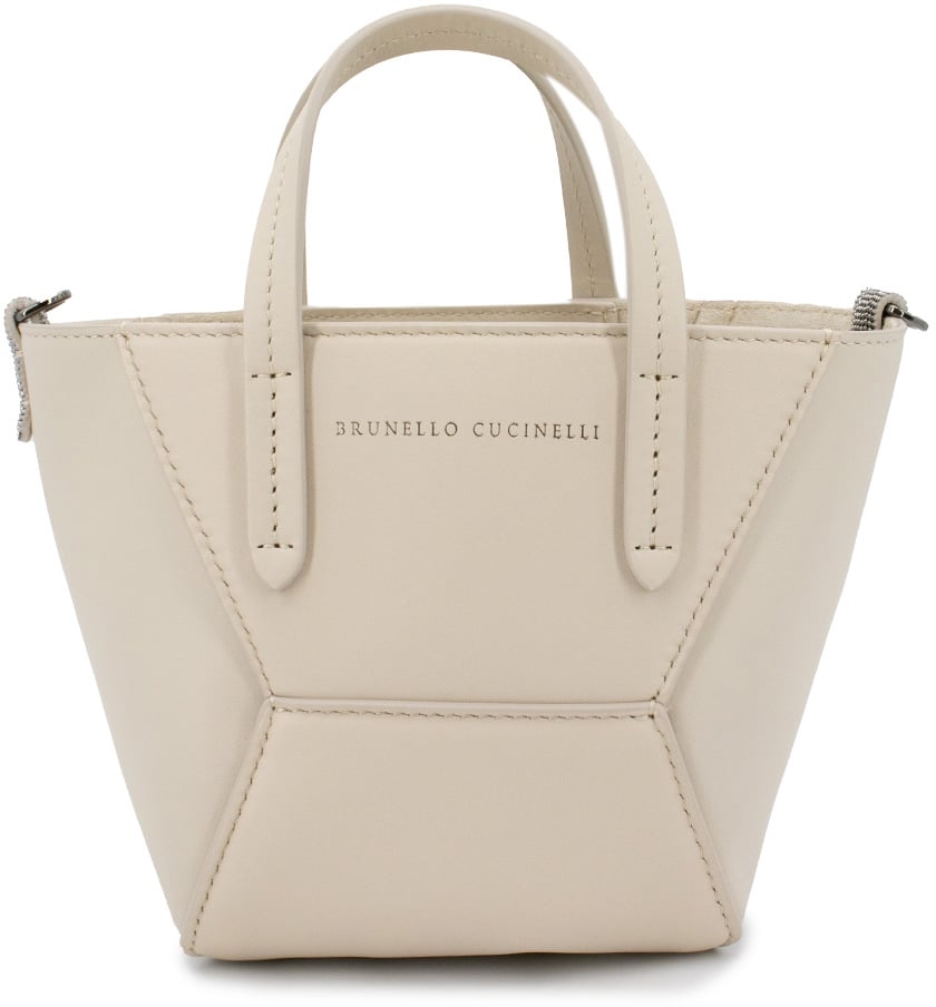 Brunello Cucinelli Leather bag Beige