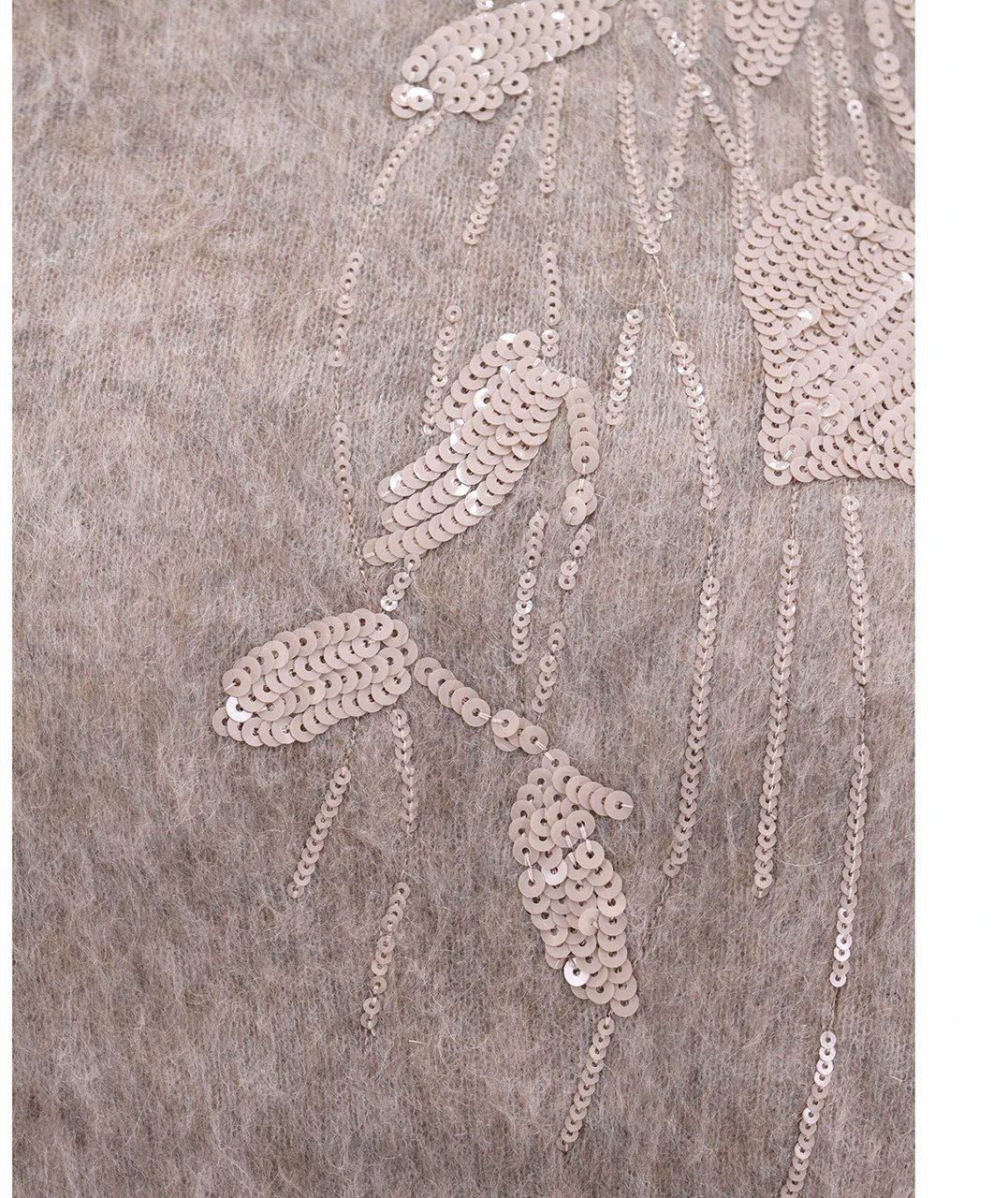 Brunello Cucinelli Brunello Cucinelli T-Neck Knit Beige