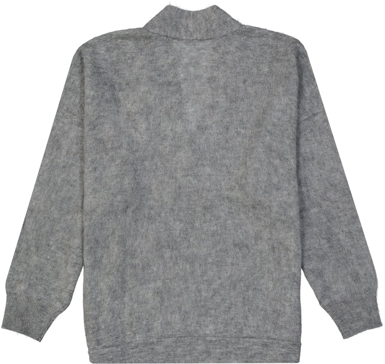 Brunello Cucinelli Mohair Wool Pullover Grijs