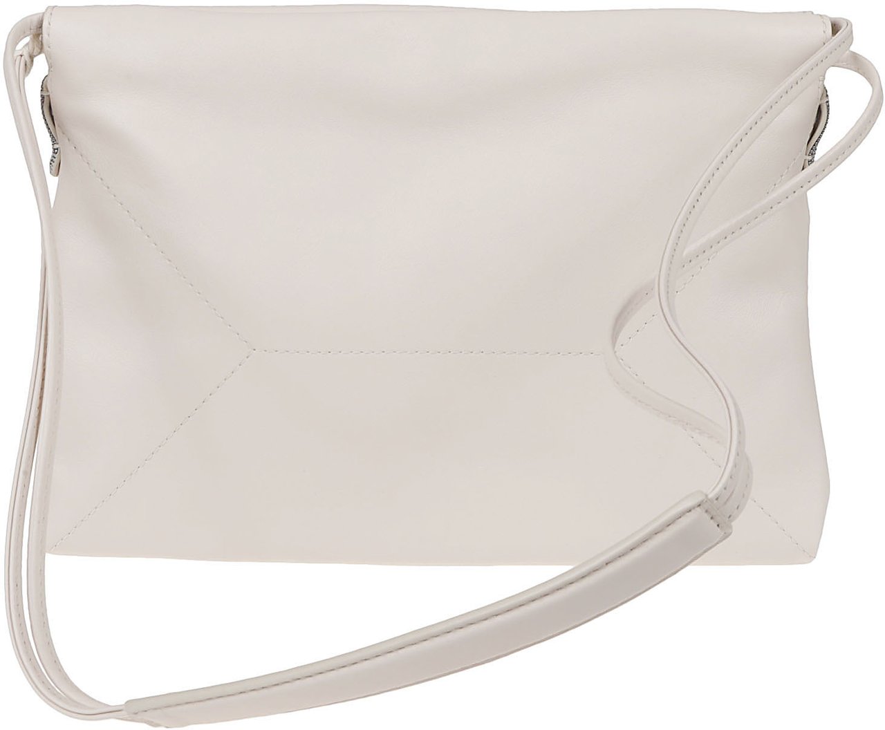 Brunello Cucinelli Rectangular Ivory Bag Wit