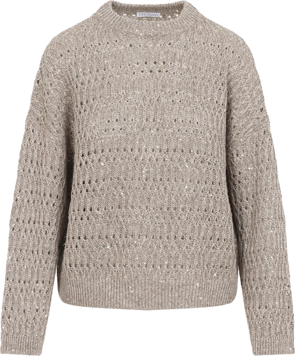 Brunello Cucinelli Linen Sweater Divers