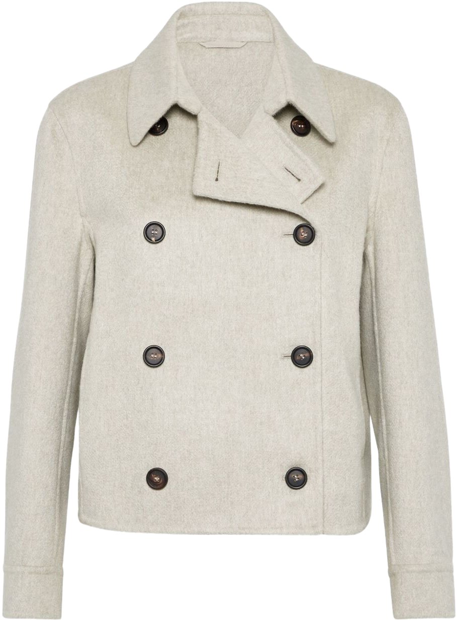 Brunello Cucinelli Coats Beige Beige