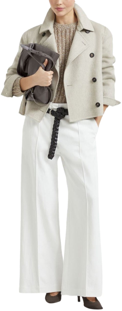 Brunello Cucinelli Coats Beige Beige