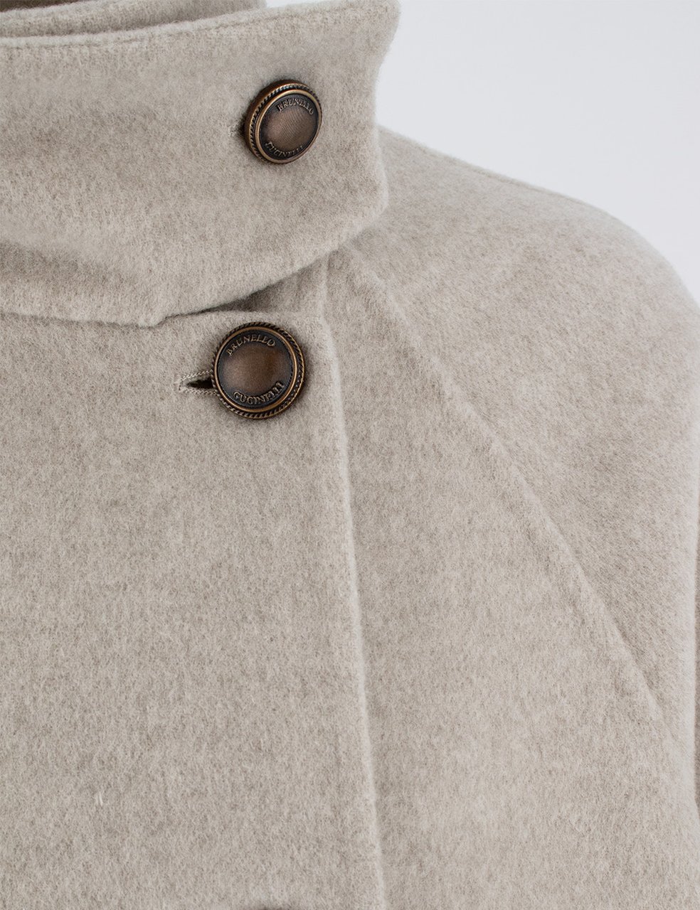 Brunello Cucinelli Caban Beige