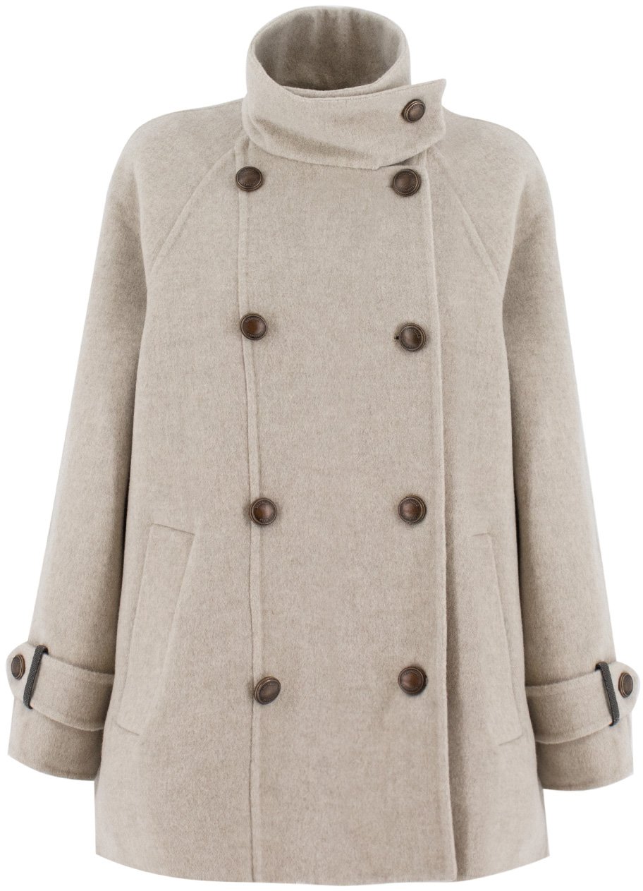 Brunello Cucinelli Caban Beige