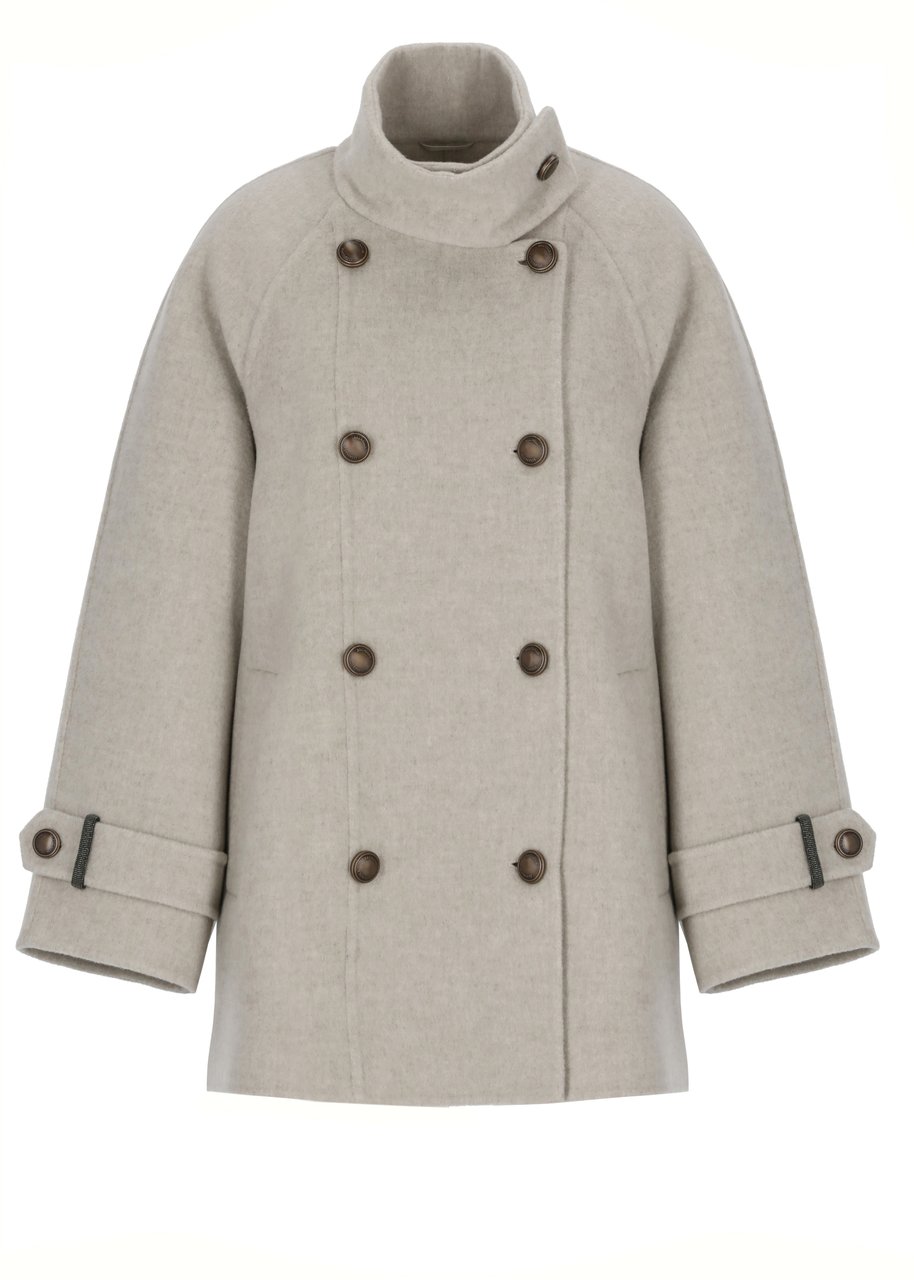 Brunello Cucinelli Coats Beige Beige