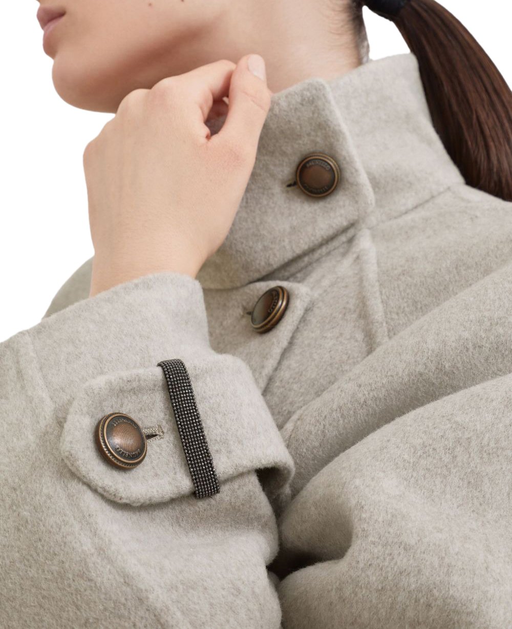 Brunello Cucinelli Coats Beige Beige