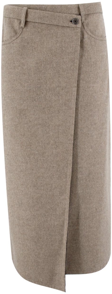 Brunello Cucinelli Skirt Zwart