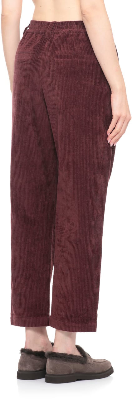 Brunello Cucinelli Trousers Purple Paars