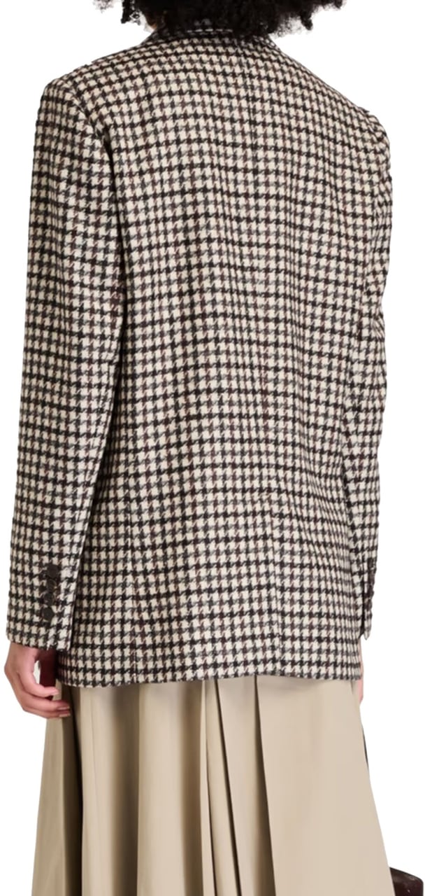 Brunello Cucinelli Wool Blazer Wit