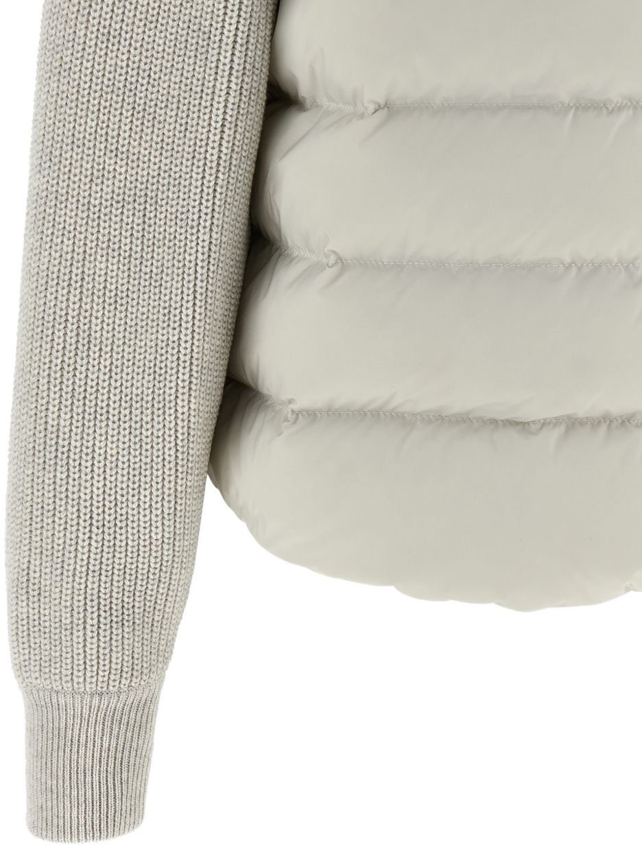 Brunello Cucinelli Coats Grey Grijs