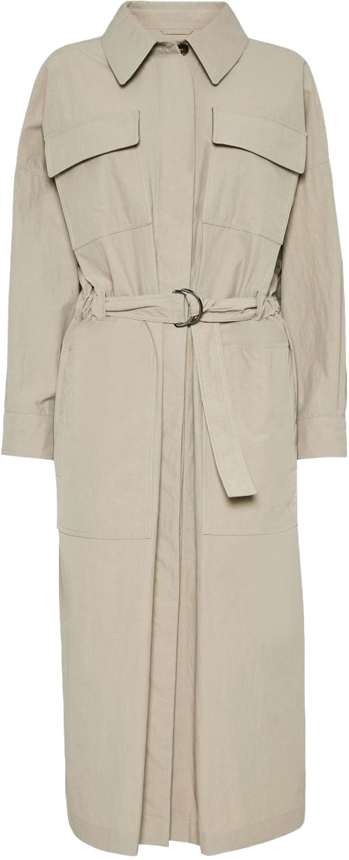 Brunello Cucinelli Coats Beige Beige