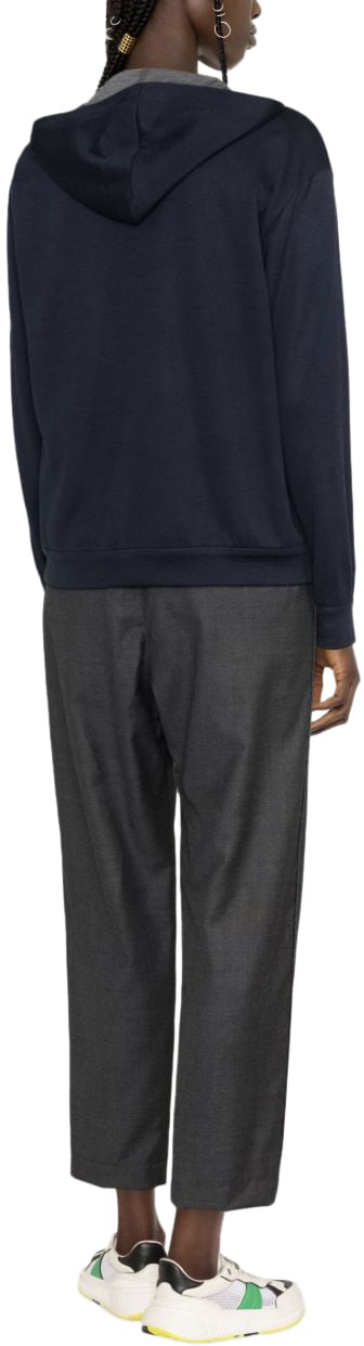 Brunello Cucinelli Sweaters Blue Blauw