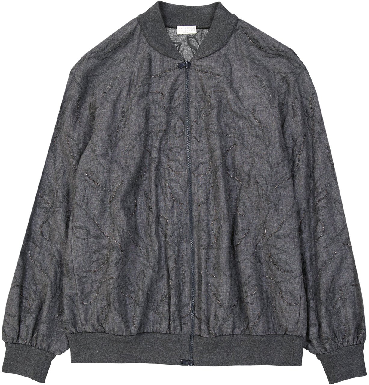 Brunello Cucinelli Brunello Cucinelli Wool Jacket Grijs