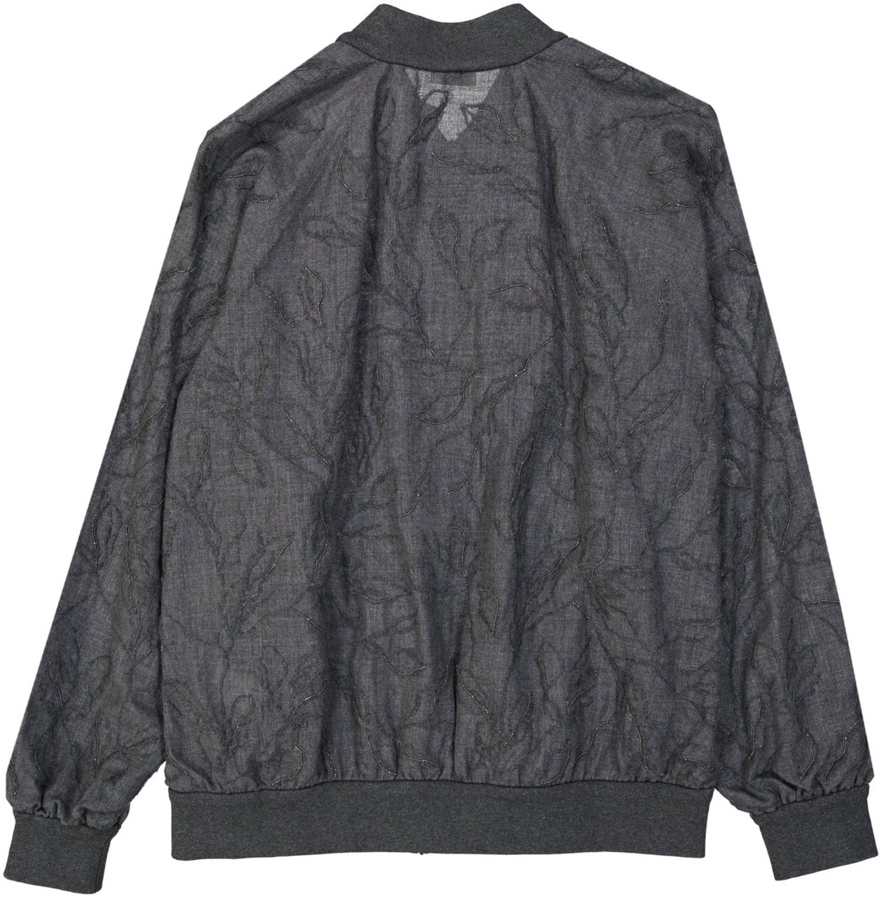 Brunello Cucinelli Wool Jacket Grijs