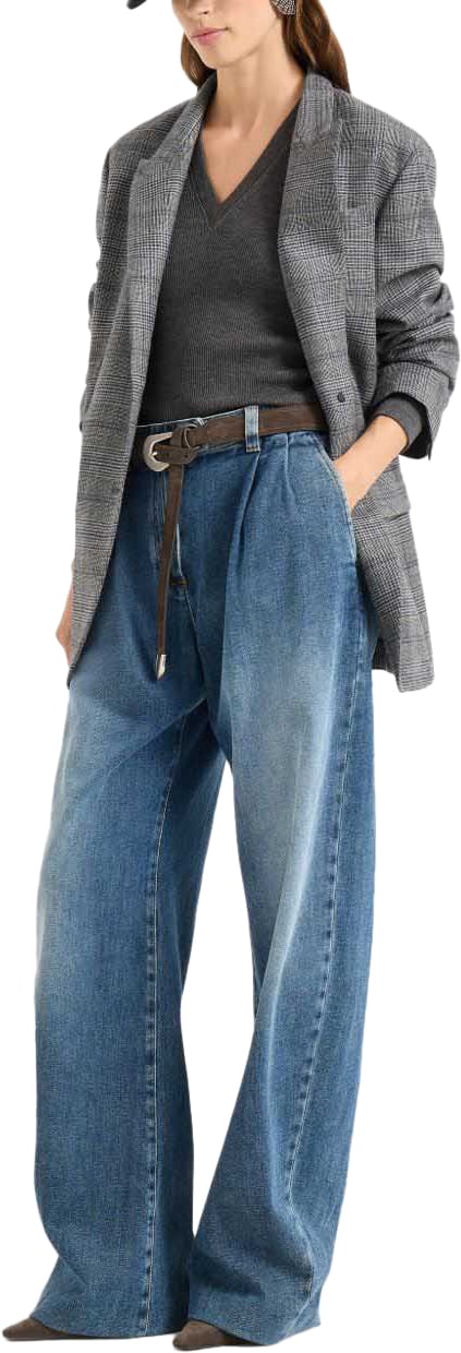 Brunello Cucinelli Sweaters Grey Grijs