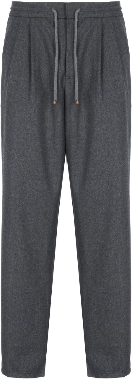 Brunello Cucinelli Trousers Grey Grijs