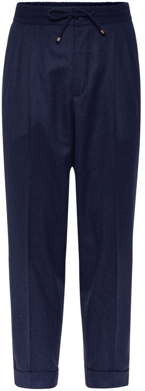 Brunello Cucinelli Trousers Blue Blauw