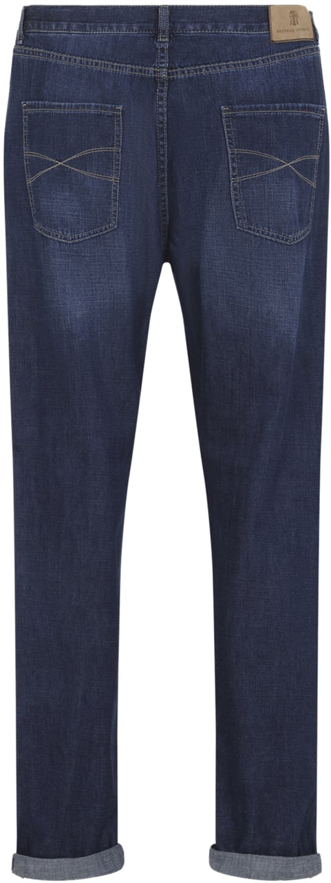 Brunello Cucinelli BRUNELLO CUCINELLI ME645O1090 Blauw