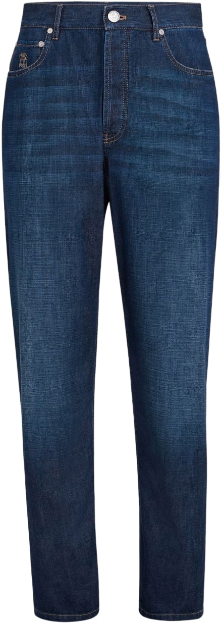 Brunello Cucinelli Jeans Blue Blauw