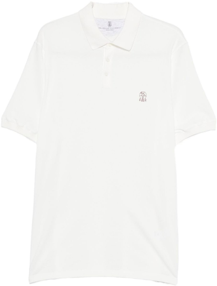 Brunello Cucinelli T-Shirts And Polos White Wit