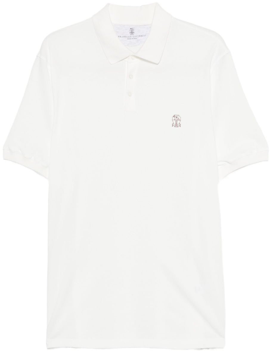 Brunello Cucinelli T-Shirts And Polos White Wit