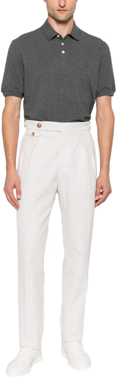 Brunello Cucinelli T-Shirts And Polos Grey Grijs