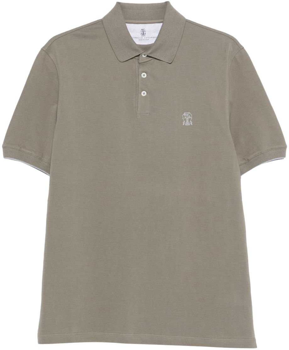 Brunello Cucinelli T-Shirts And Polos Green Groen